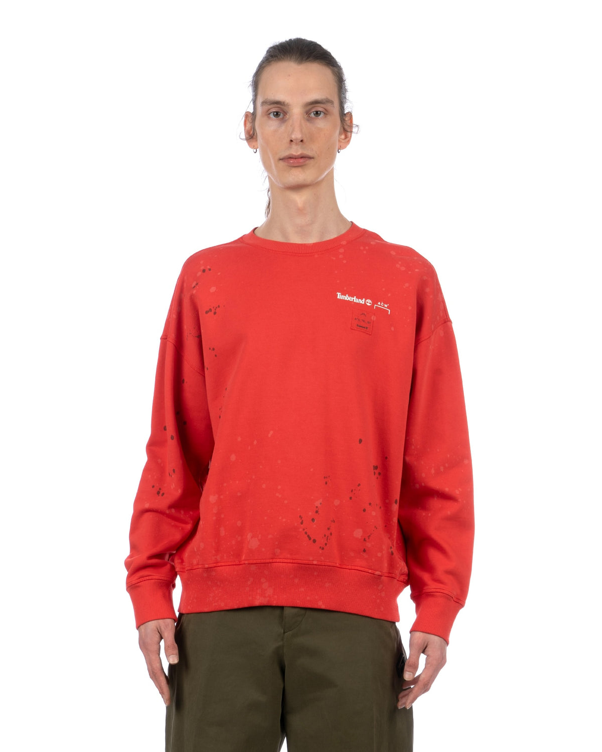 A-COLD-WALL* | x Timberland Crewneck Volt Red - Concrete