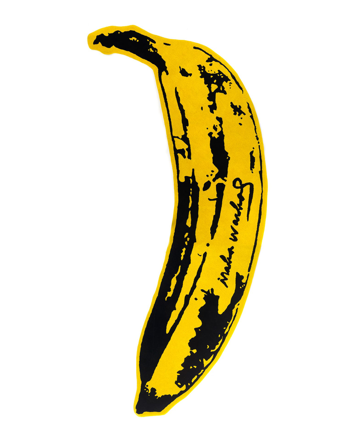 maharishi | x Andy Warhol Banana Rug Large Yellow - Concrete