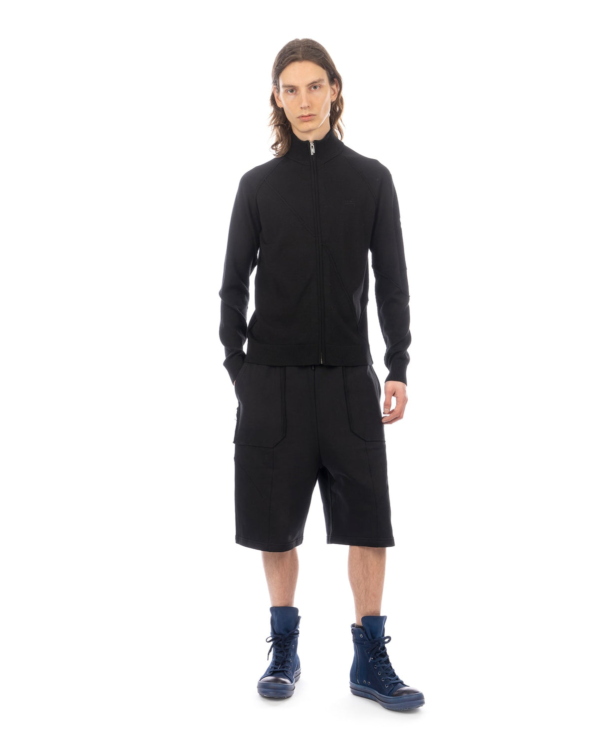 A-COLD-WALL* | Works Jersey Short Black - Concrete