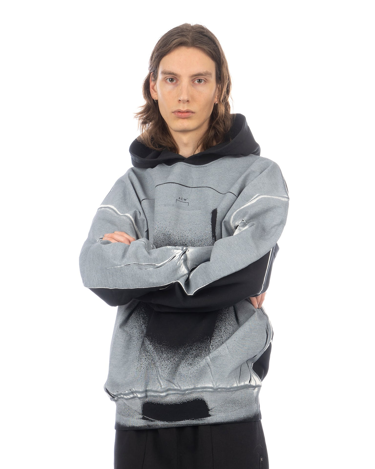 A-COLD-WALL* | Exposure Hoodie Black - Concrete