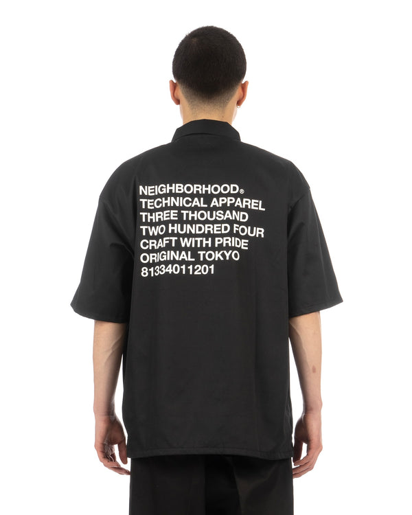 NEIGHBORHOOD | Classic Work Shirt Black - Concrete