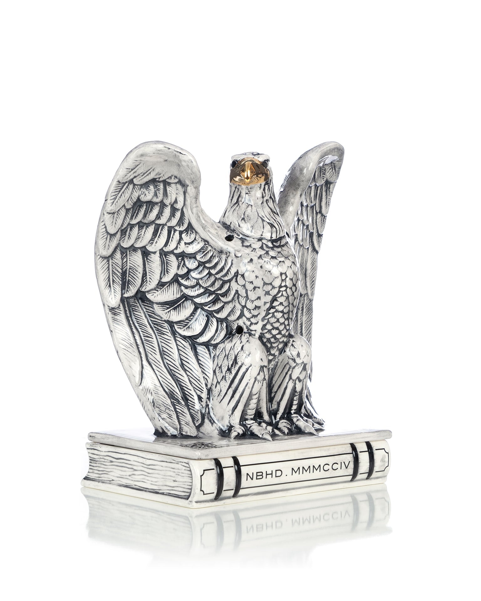 NEIGHBORHOOD | EG Booze Eagle Incense Chamber CE Black | Concrete