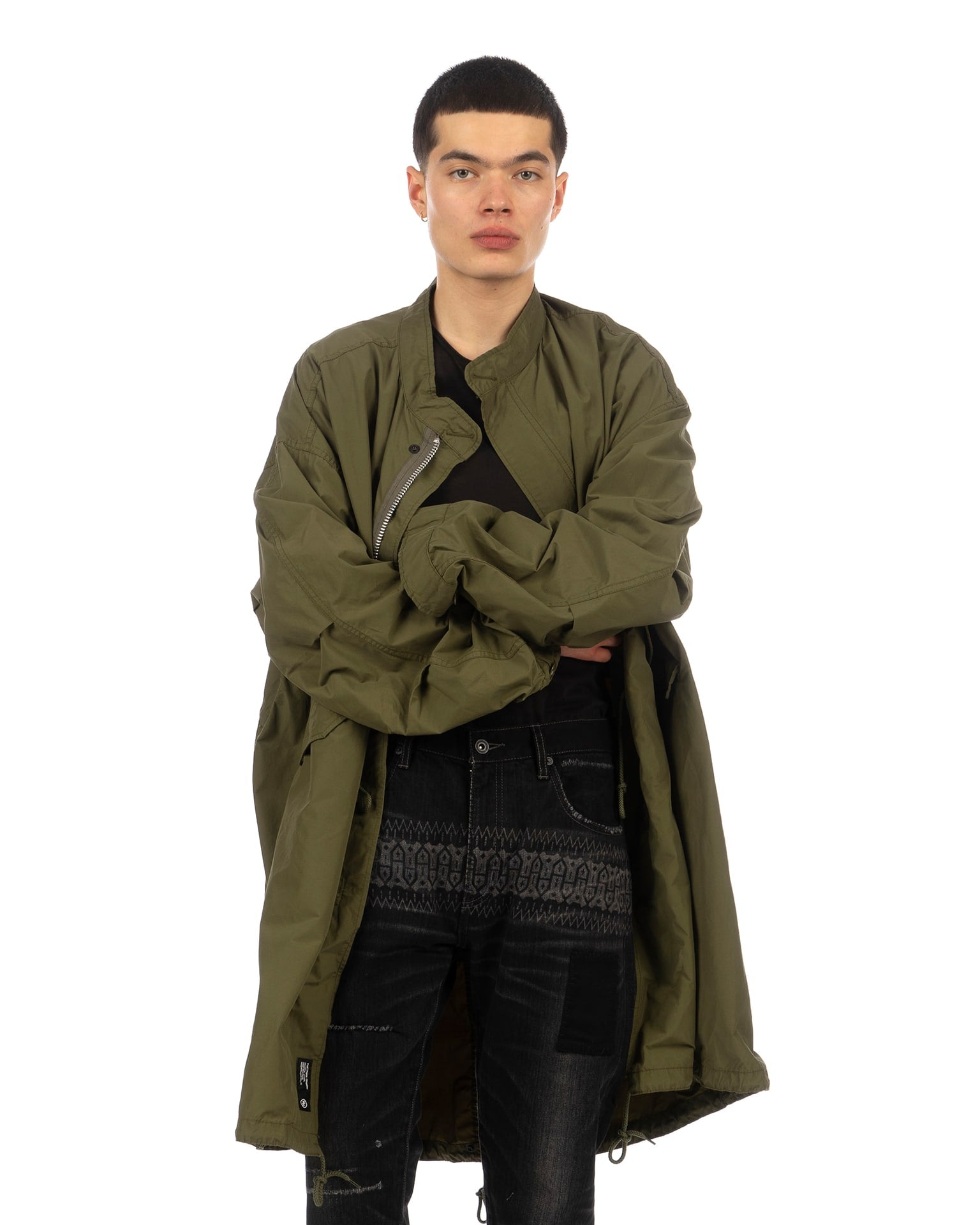 NEIGHBORHOOD | M-51 Coat Olive Drab | Concrete