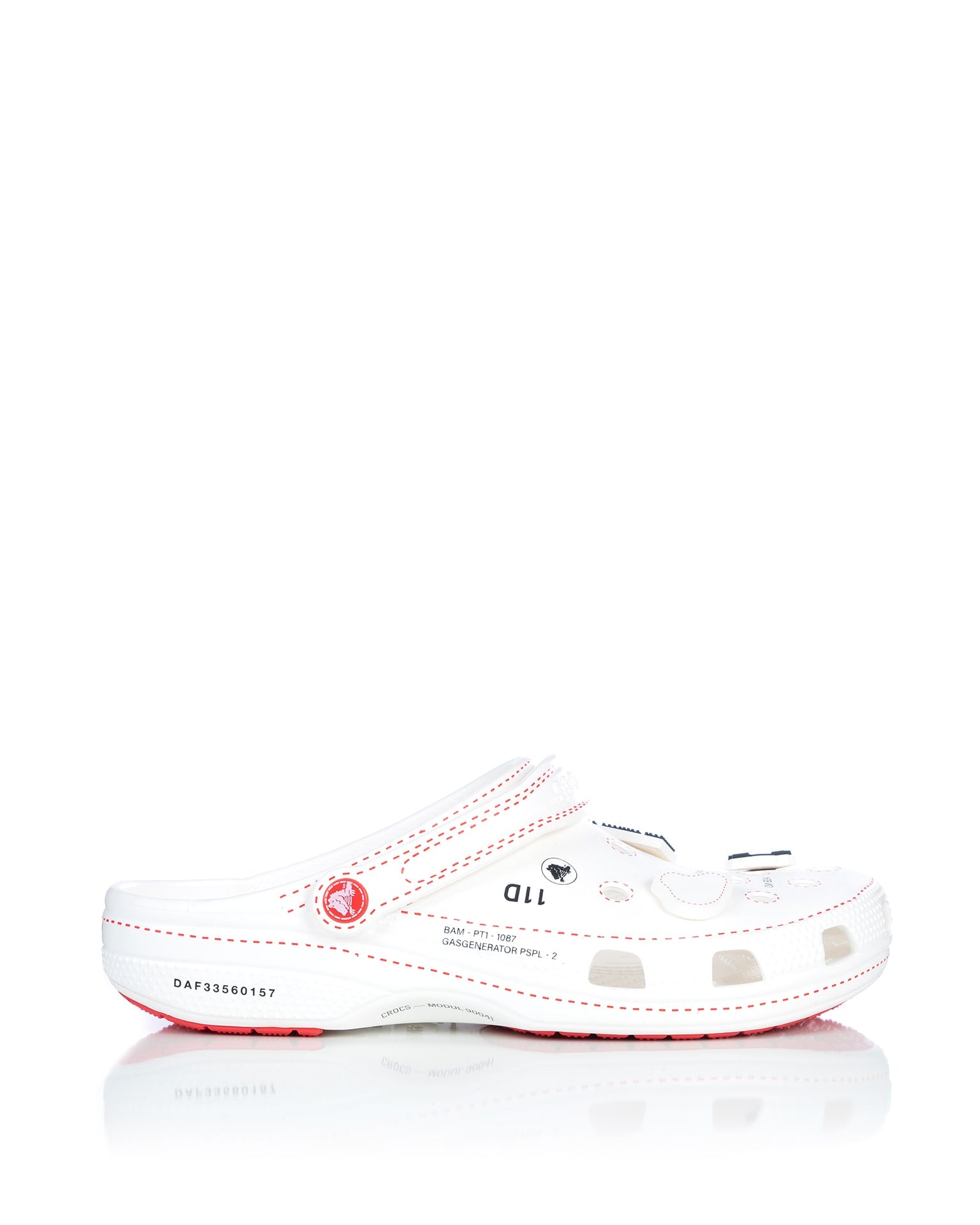KANGHYUK | x Crocs Classic Clogs White | Concrete
