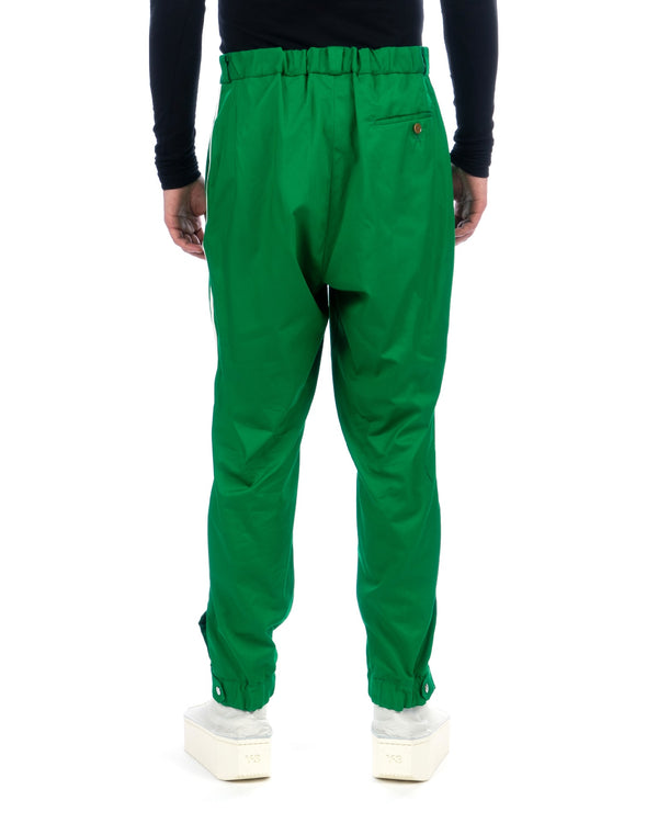 Haversack Burberry Cross Track Pants Green Concrete