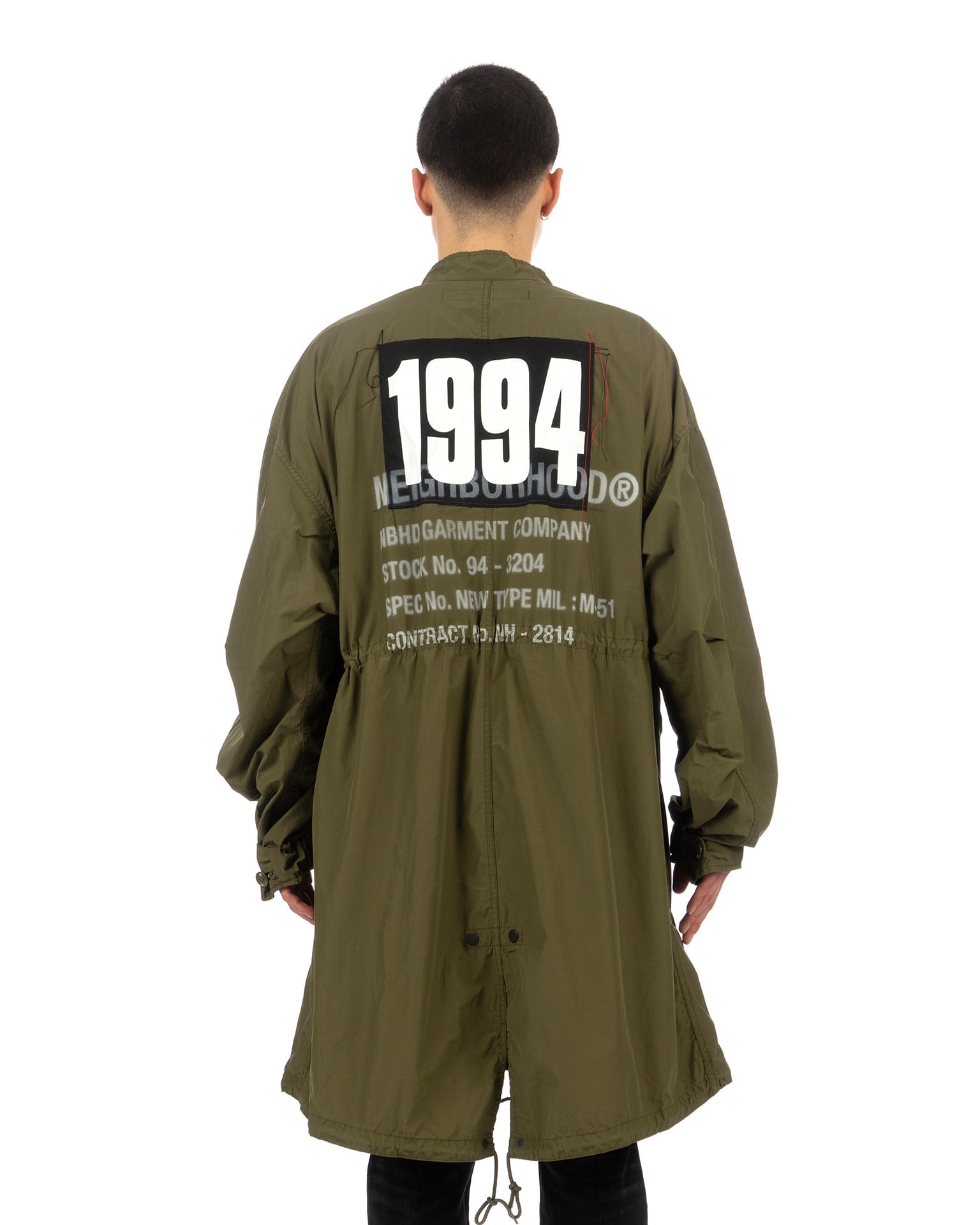 NEIGHBORHOOD | M-51 Coat Olive Drab | Concrete