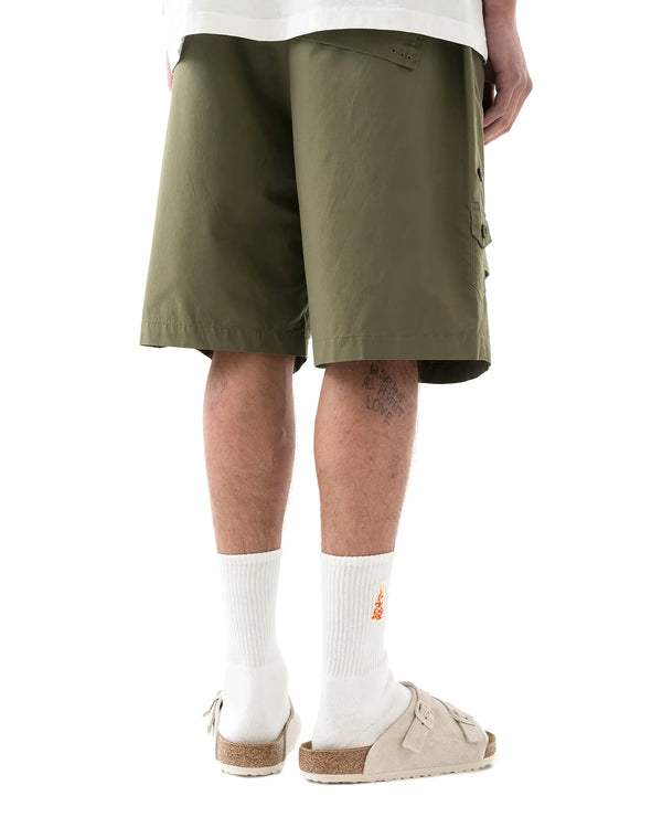 maharishi | Original Snoshorts Loose Fit Olive OG-107F - Concrete
