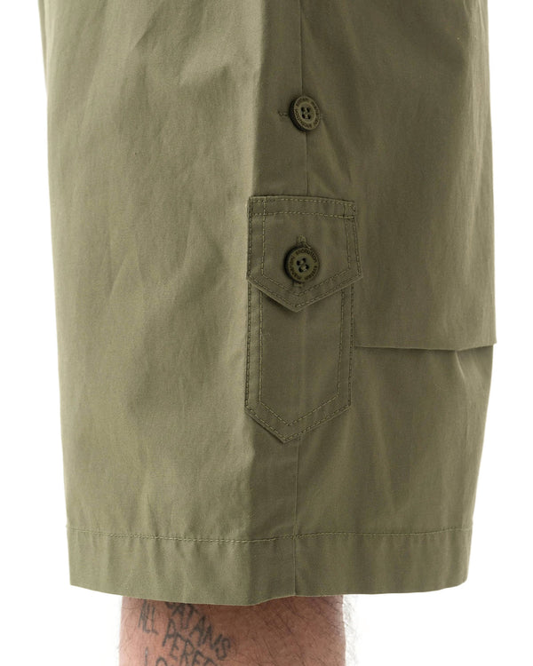 maharishi | Original Snoshorts Loose Fit Olive OG-107F - Concrete