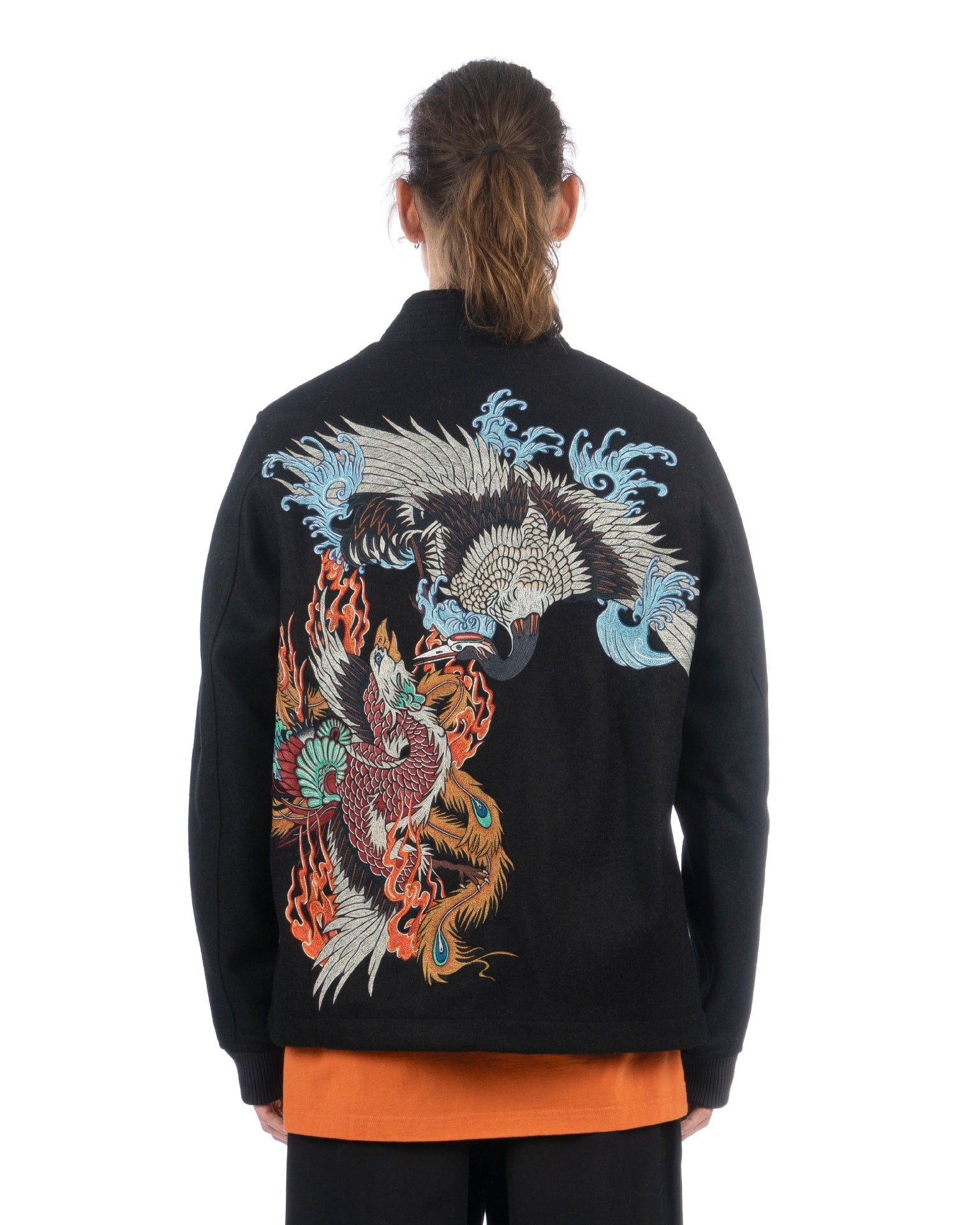 maharishi | 4533 Duality Stadium Kimono Bright / Black | Concrete