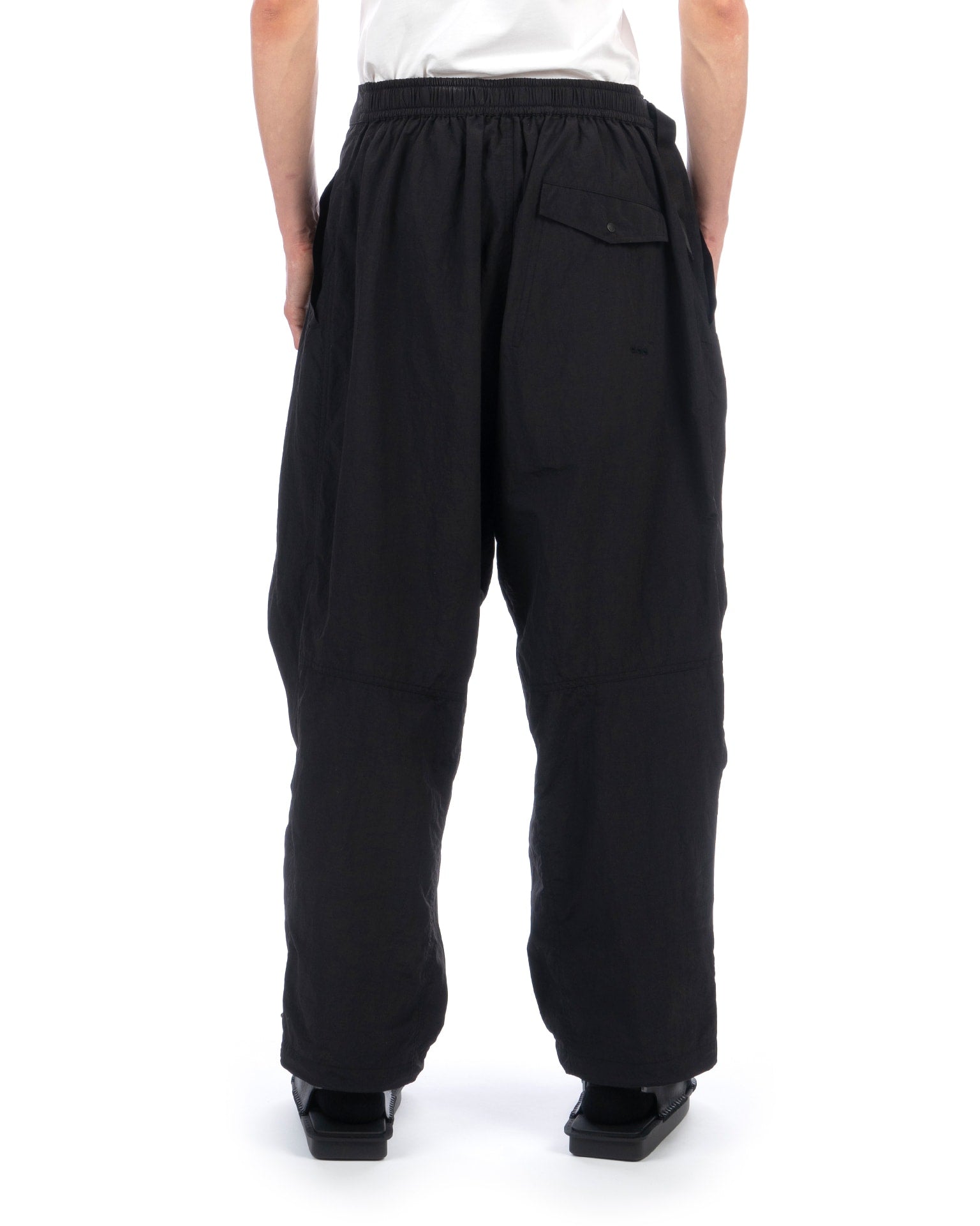 maharishi | 5042 Veg Dyed Hakama Track Pants Black | Concrete