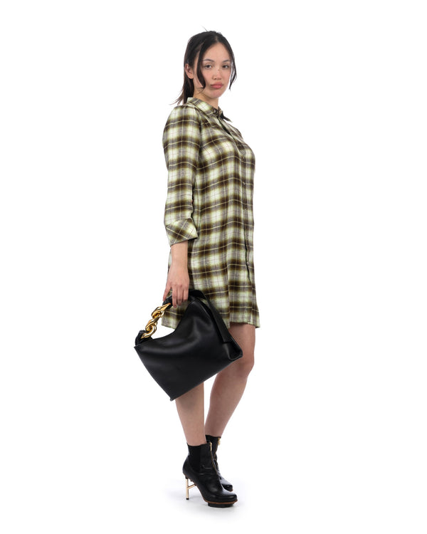 JW Anderson | Small Hobo Chain Bag Black - Concrete