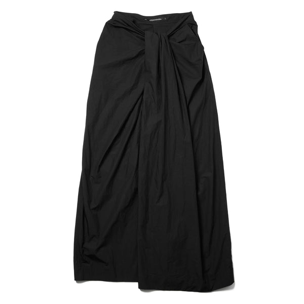 _JULIUS | Lungi Woven Pants Black - Concrete