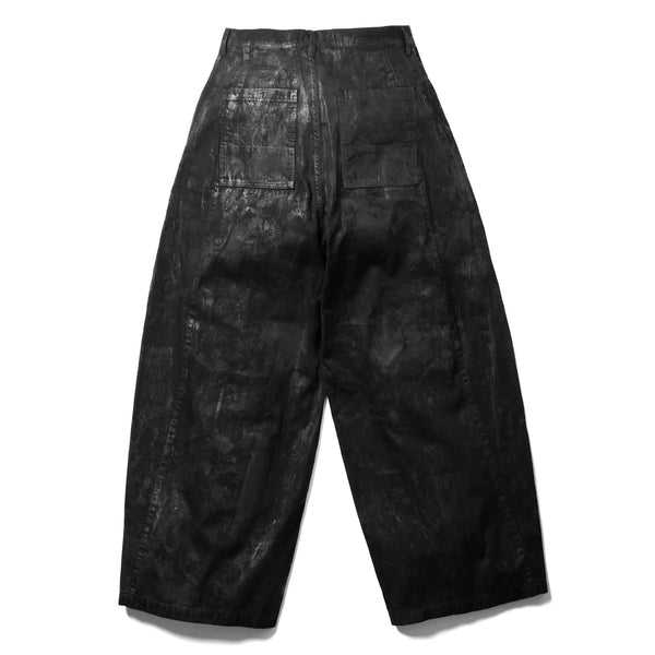 _JULIUS | Coated Dk Pants Luster Black - Concrete