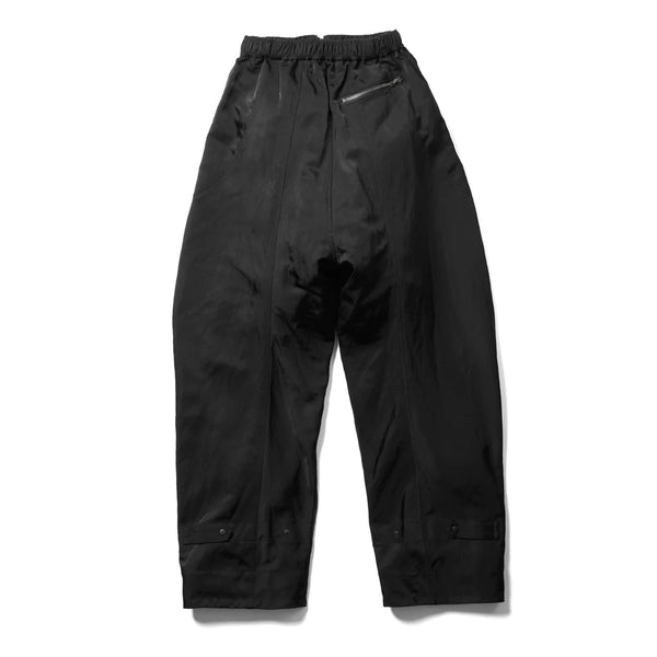 _JULIUS | Tourer Wide Pants Black - Concrete