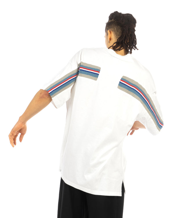 FACETASM | x CONCRETE Rib Big Tee White - Concrete