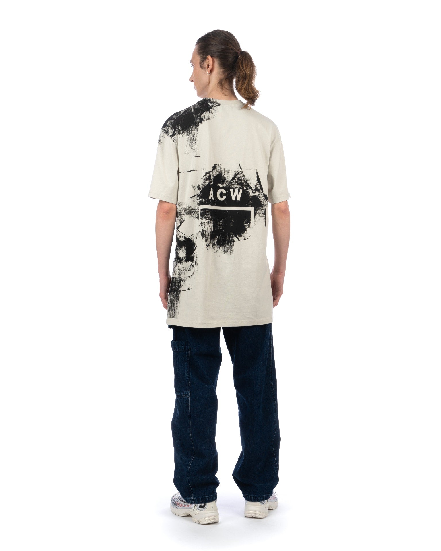 ★A-COLD-WALL★ Brush Stroke Short Sleeve T-Shirt BONE ACWMT 81b1ac84-46b3-4d16-bc3d-