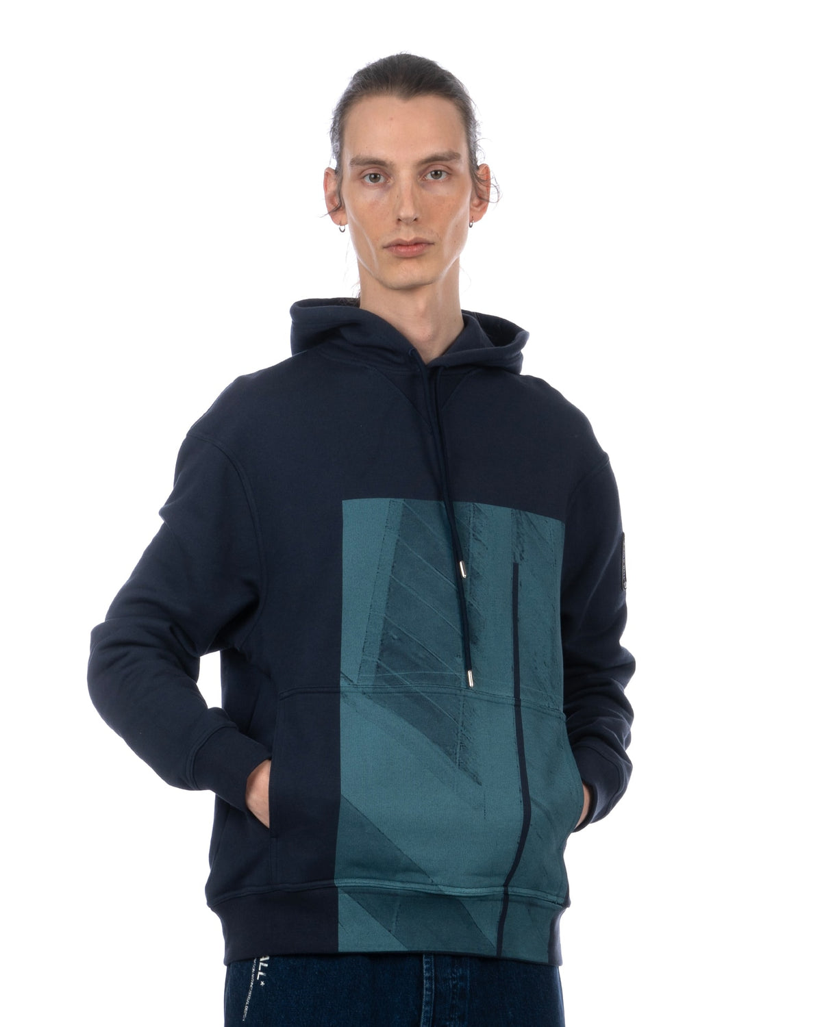 A-COLD-WALL* | Strand Hoodie Navy - Concrete