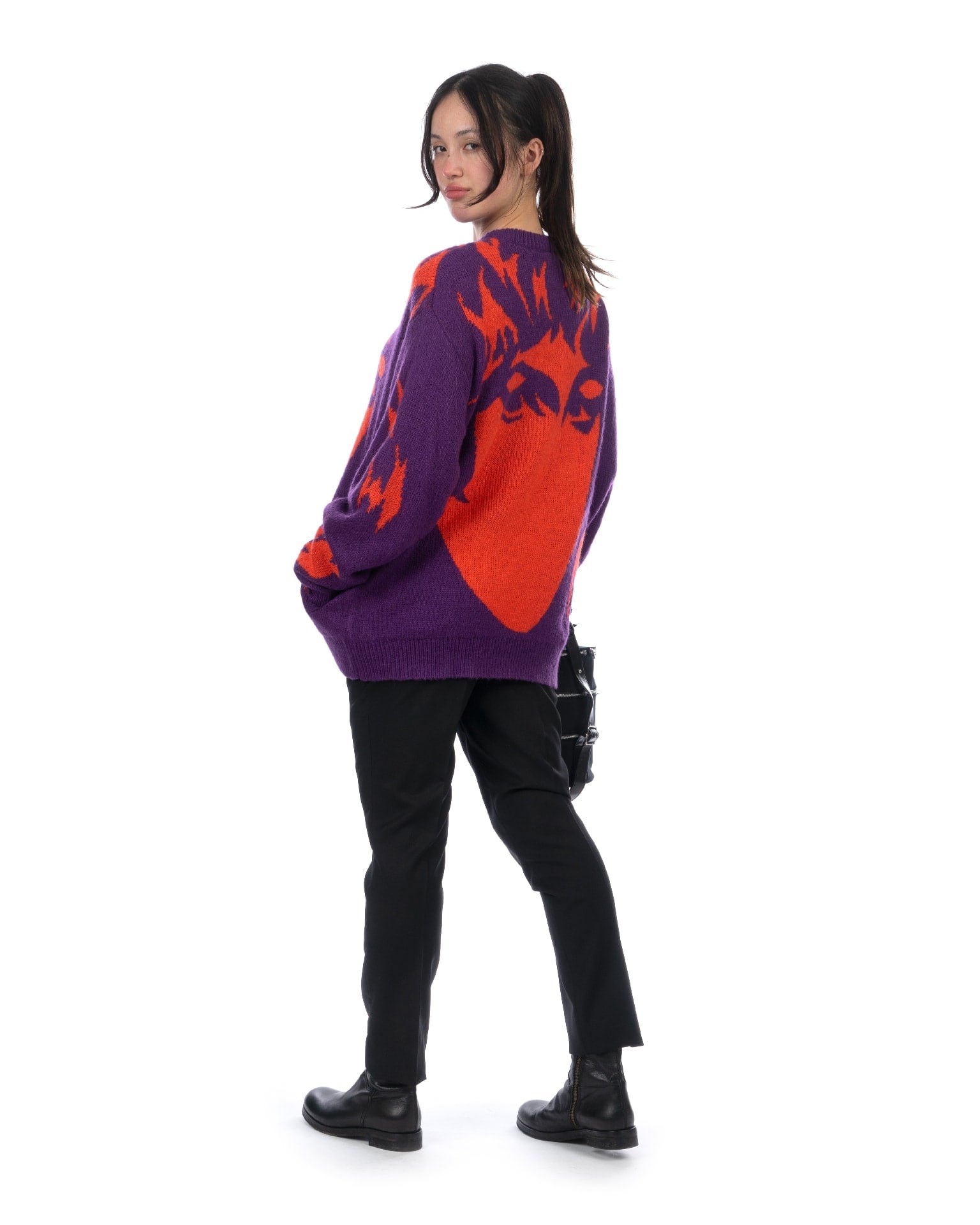 Perks and Mini (P.A.M.) | Handmaiden Sweater Purple – Concrete