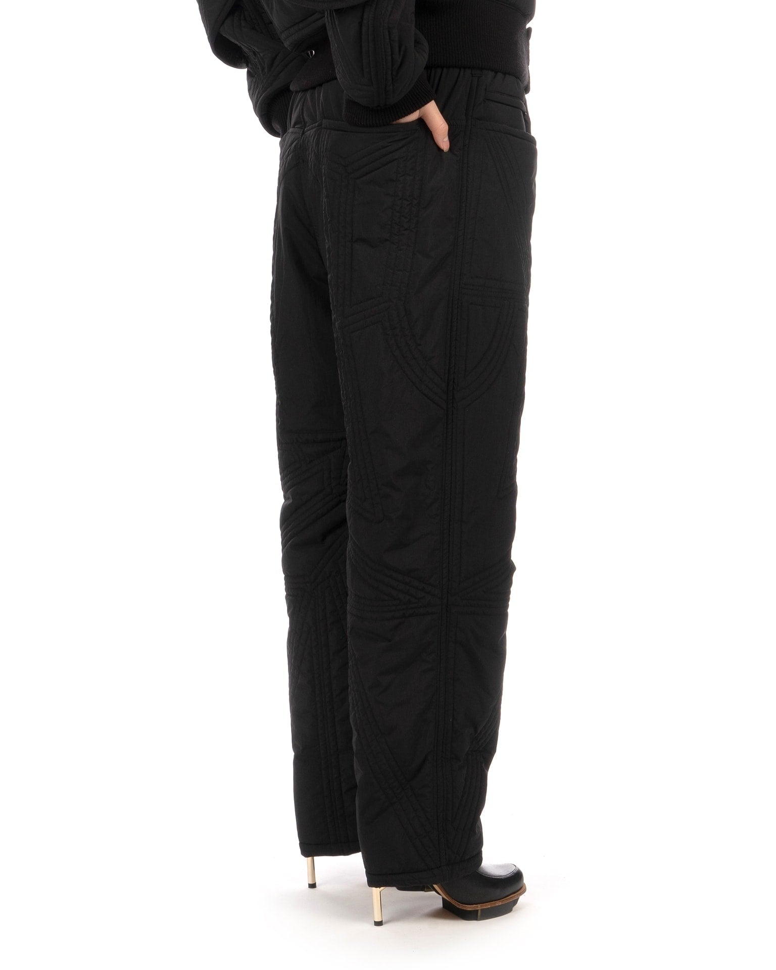 adidas Y-3 | Quilted Pants Black - IL2056 | Concrete