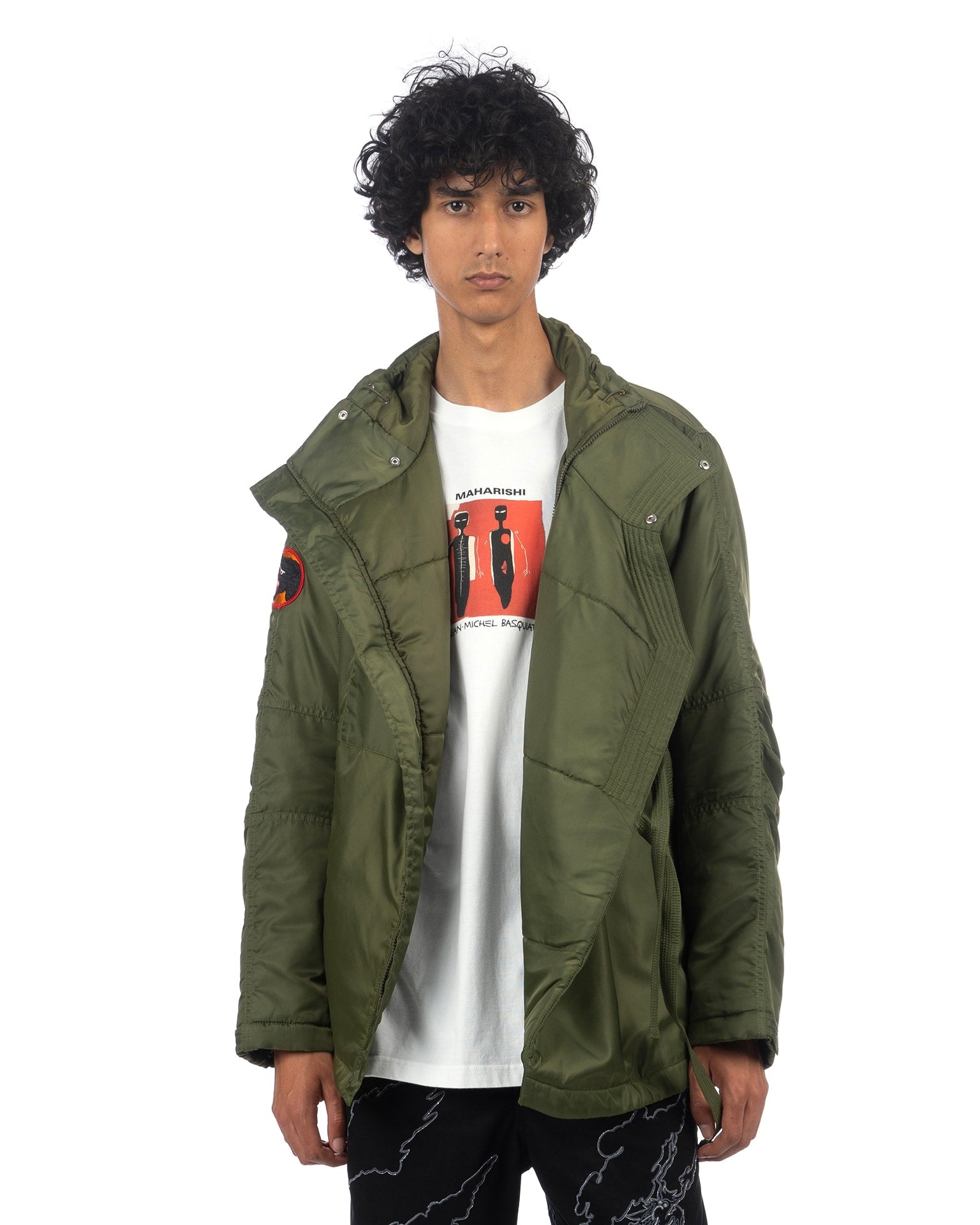 maharishi | 5309 Tibetan Panther Flight Jacket Olive | Concrete