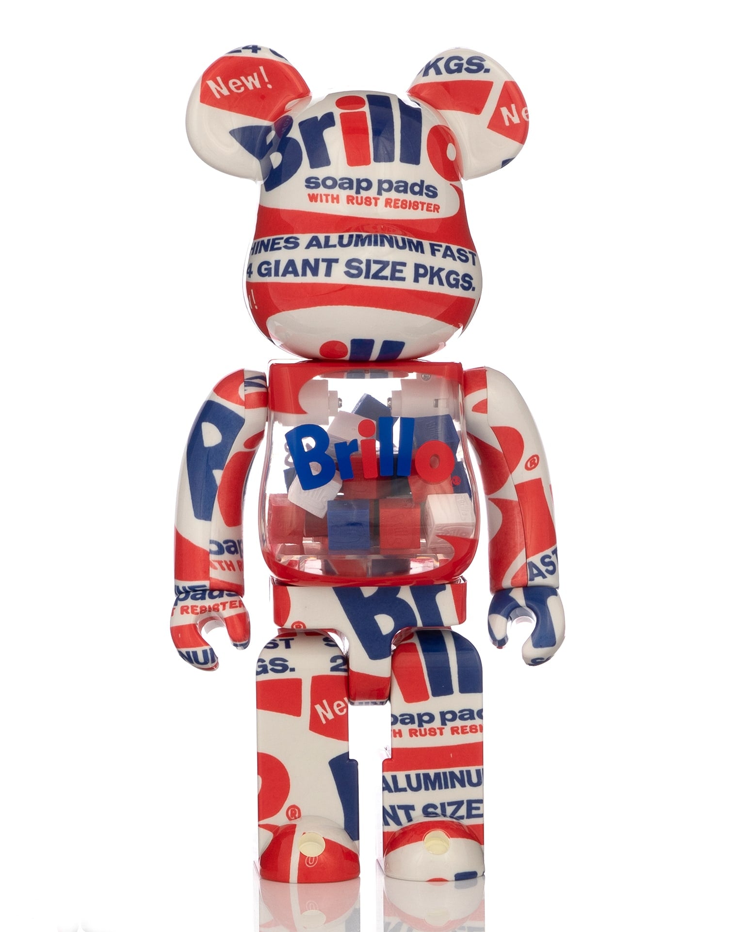 Medicom Toy | Be@rbrick Andy Warhol 'Brillo 2022' 1000%