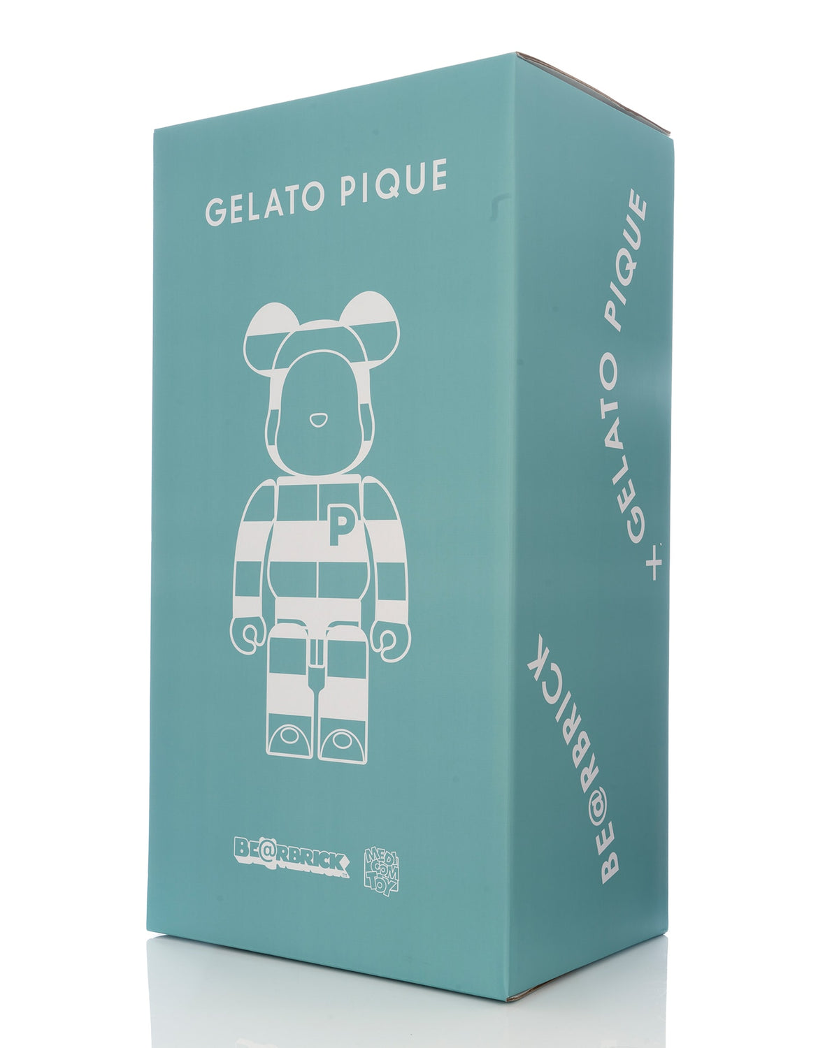 Medicom Toy | Be@rbrick x Gelato Pique Mint White 1000% - Concrete