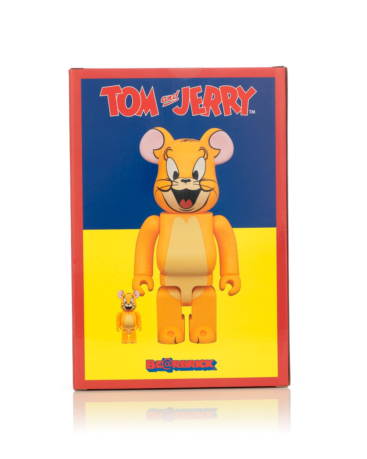 Medicom Toy | Be@rbrick Tom & Jerry  400% + 100% Jerry - Concrete