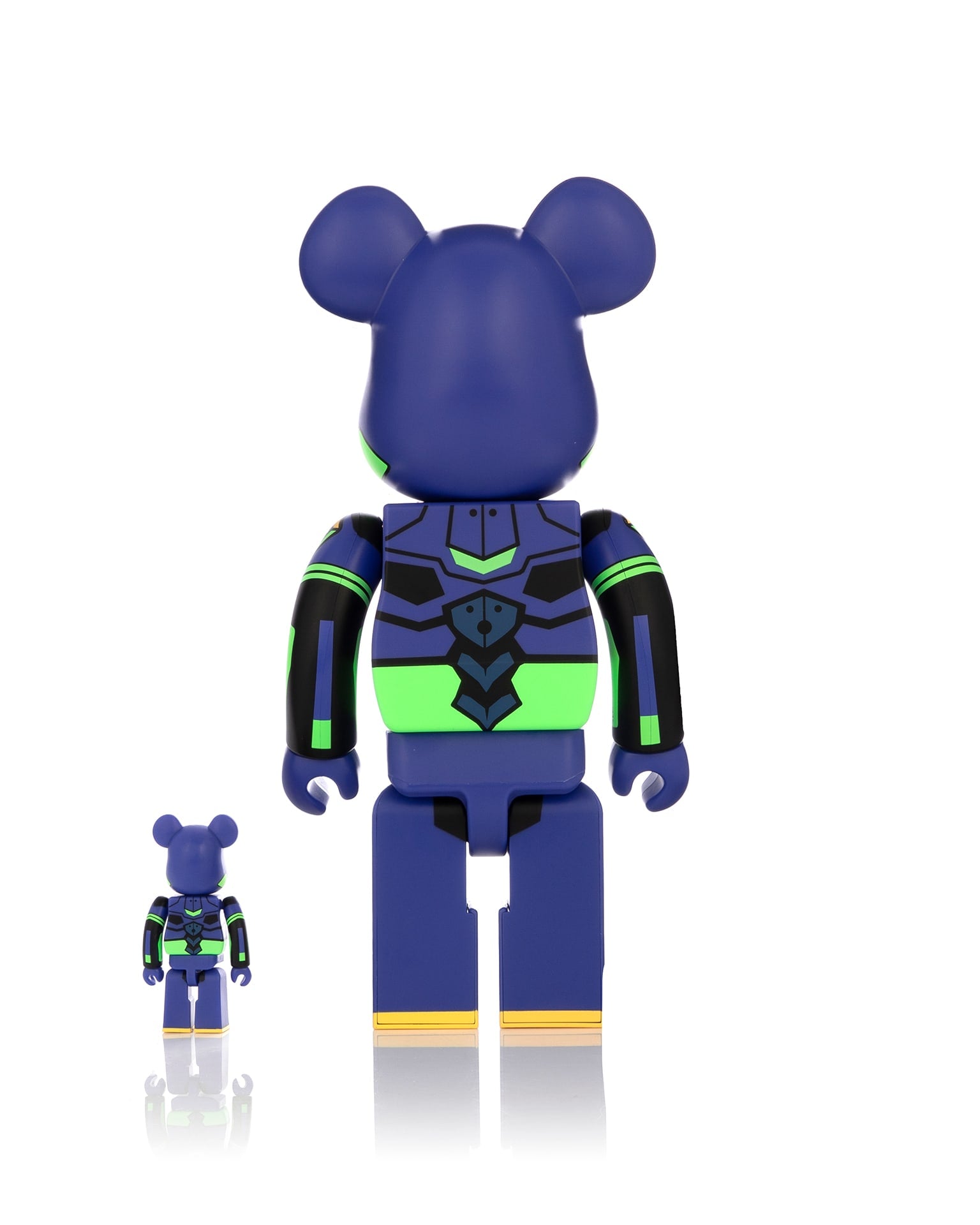 Medicom Toy | Be@rbrick NGE Eva01 (New Paint Ver.) 400％ + 100