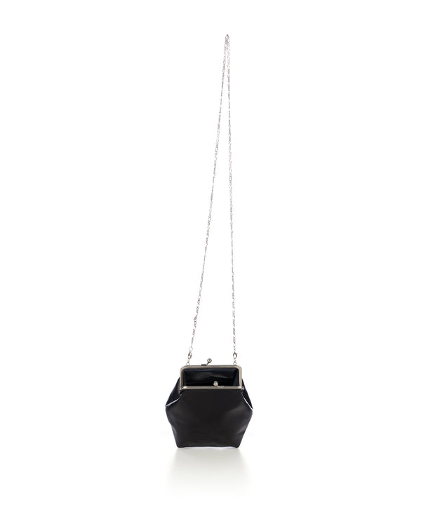 Beautiful People | Clasp Shoulder Hand Pouch Black - Concrete