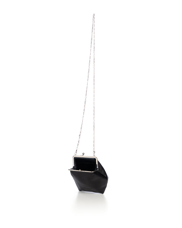 Beautiful People | Clasp Shoulder Hand Pouch Black - Concrete