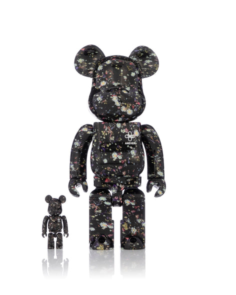 Medicom Toy | Be@rbrick ANEVER Black 100% + 400% - Concrete