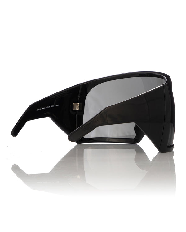 Rick Owens | Sunglasses Kriester Black Temple / Black Lens - Concrete