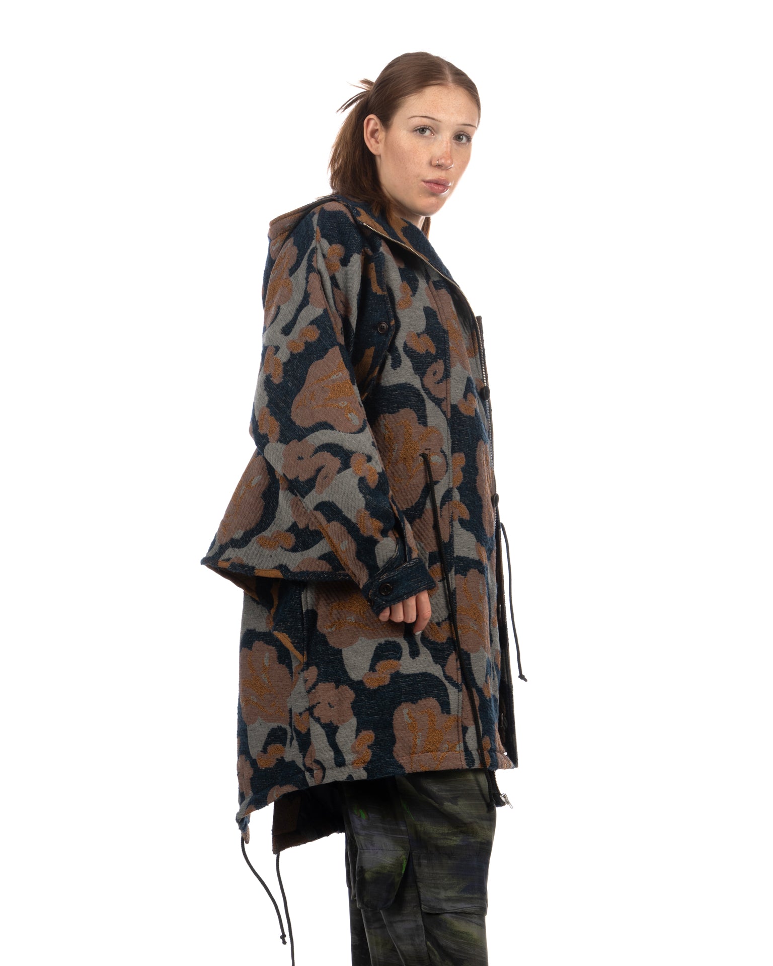 Henrik Vibskov | Wing Parka Goat Navy | Concrete