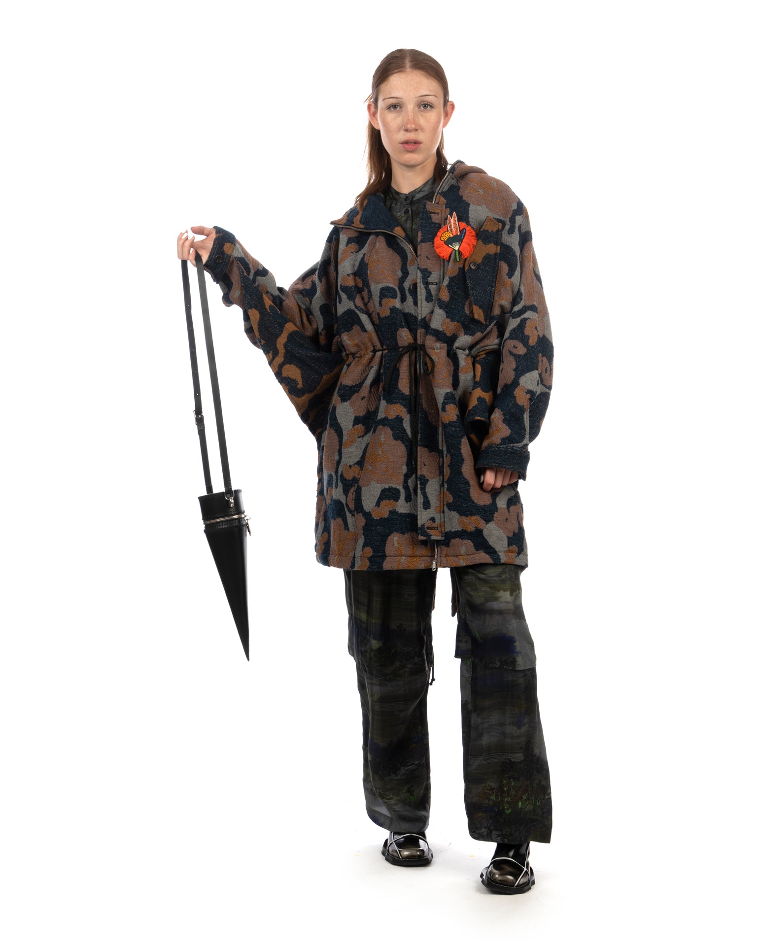 Henrik Vibskov | Wing Parka Goat Navy | Concrete