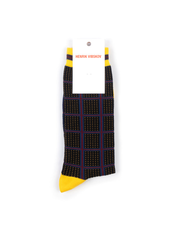 Henrik Vibskov | Bathroom Tiles Socks Purple / Yellow - Concrete