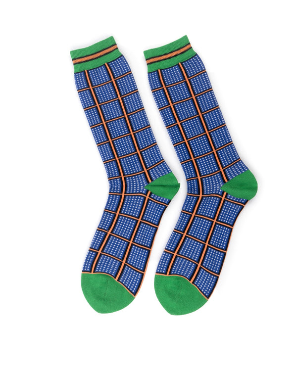 Henrik Vibskov | Bathroom Tiles Socks Blue / Orange - Concrete