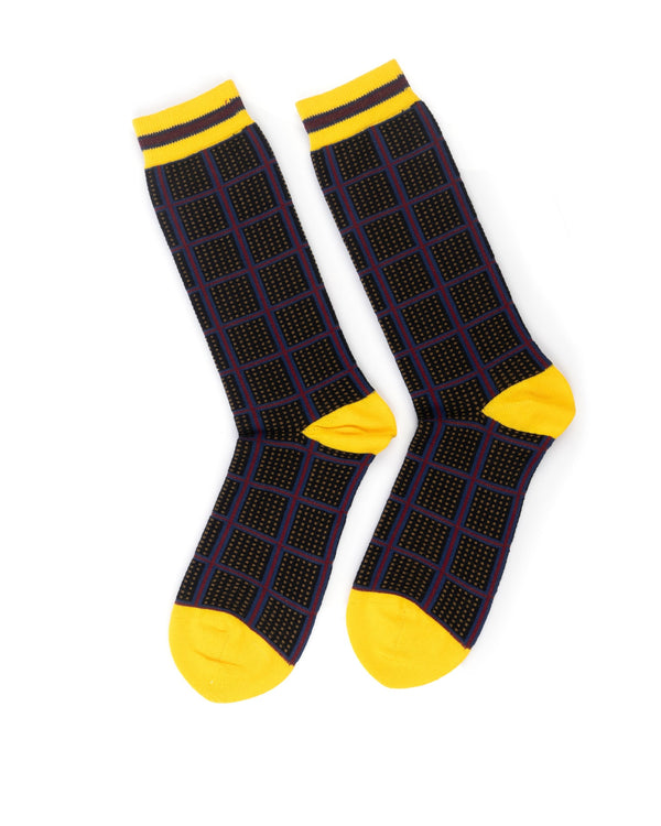 Henrik Vibskov | Bathroom Tiles Socks Purple / Yellow - Concrete
