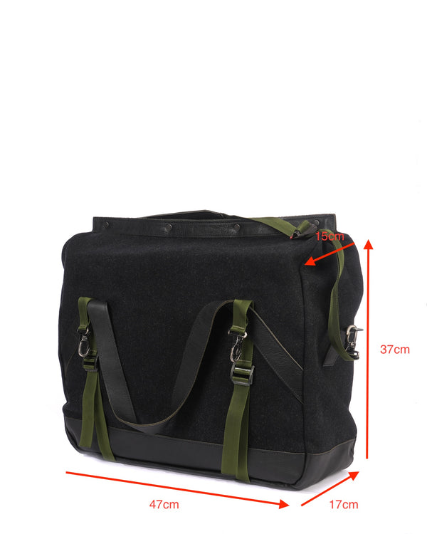 Christopher Raeburn | M Holdall Bag Charcoal - Concrete