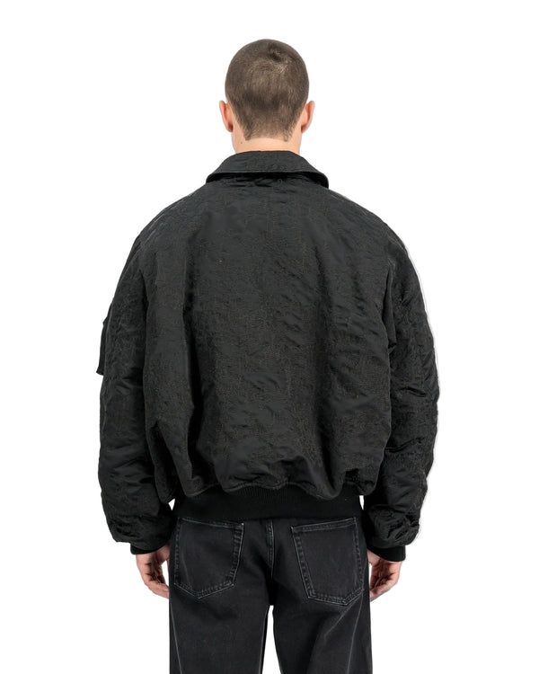 Alpha Industries | CWU-45/P Camo EMB Bomber Jacket Black - Concrete