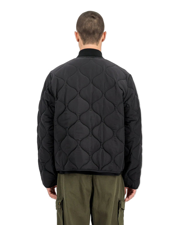 Alpha Industries CWU-9/P Quilted UV Field Jacket Black
