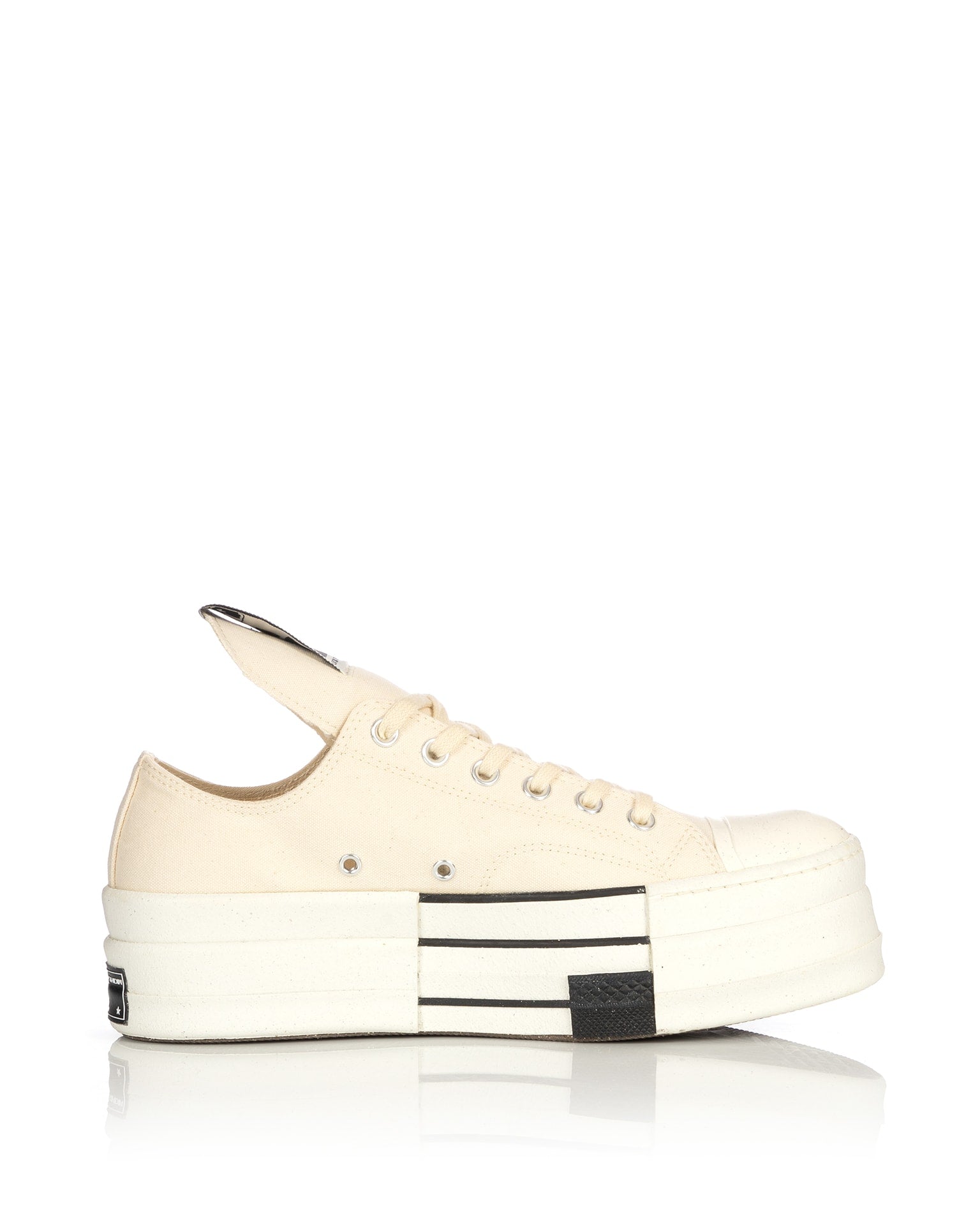 Rick Owens ×CONVERSE DRKSTAR OX 27.5箱付き DRKSHDW by Rick Owens | x Converse DBL DRKSTAR Ox Natural | Concrete