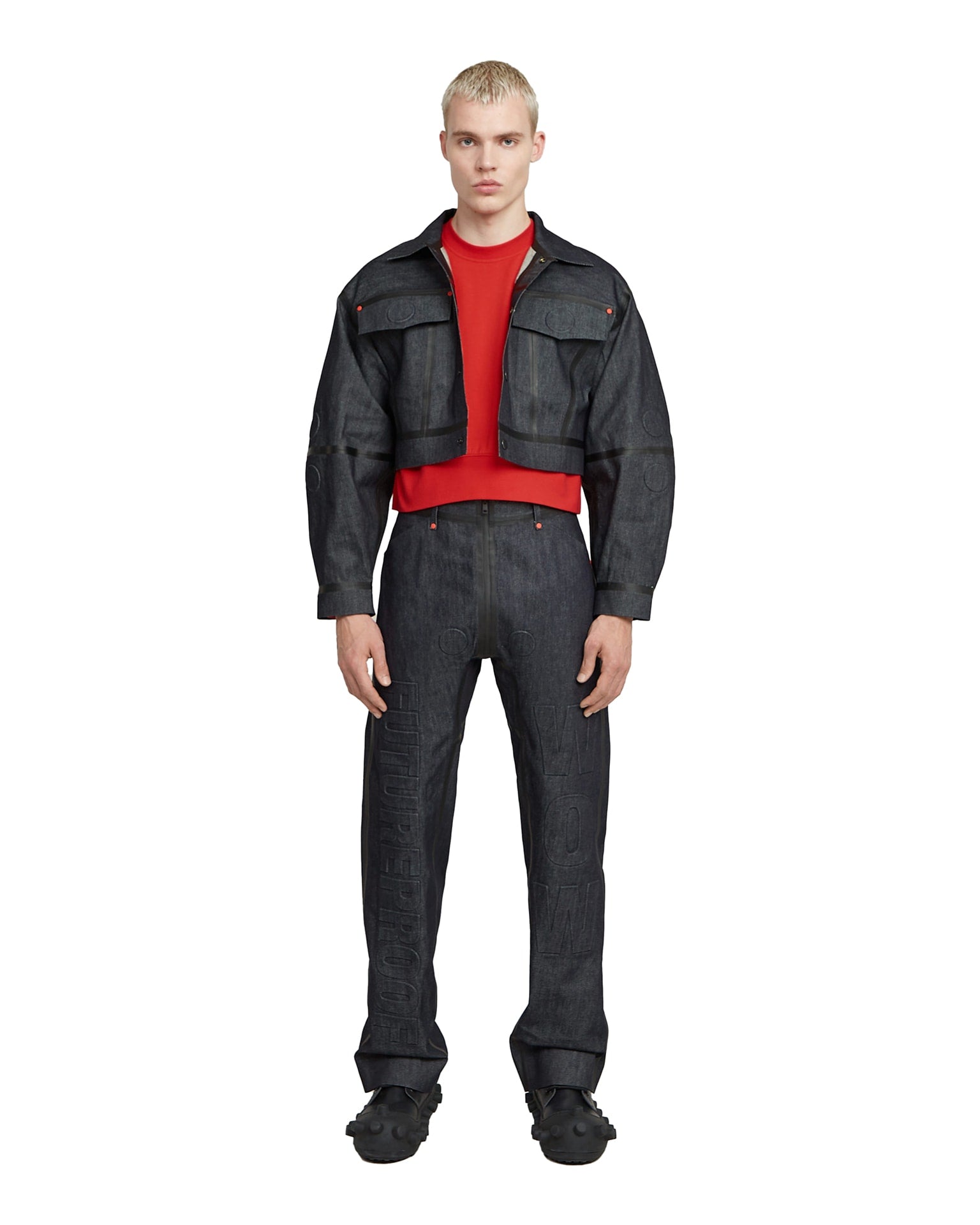Walter Van Beirendonck | x G-Star Raw Balls Jacket Denim | Concrete
