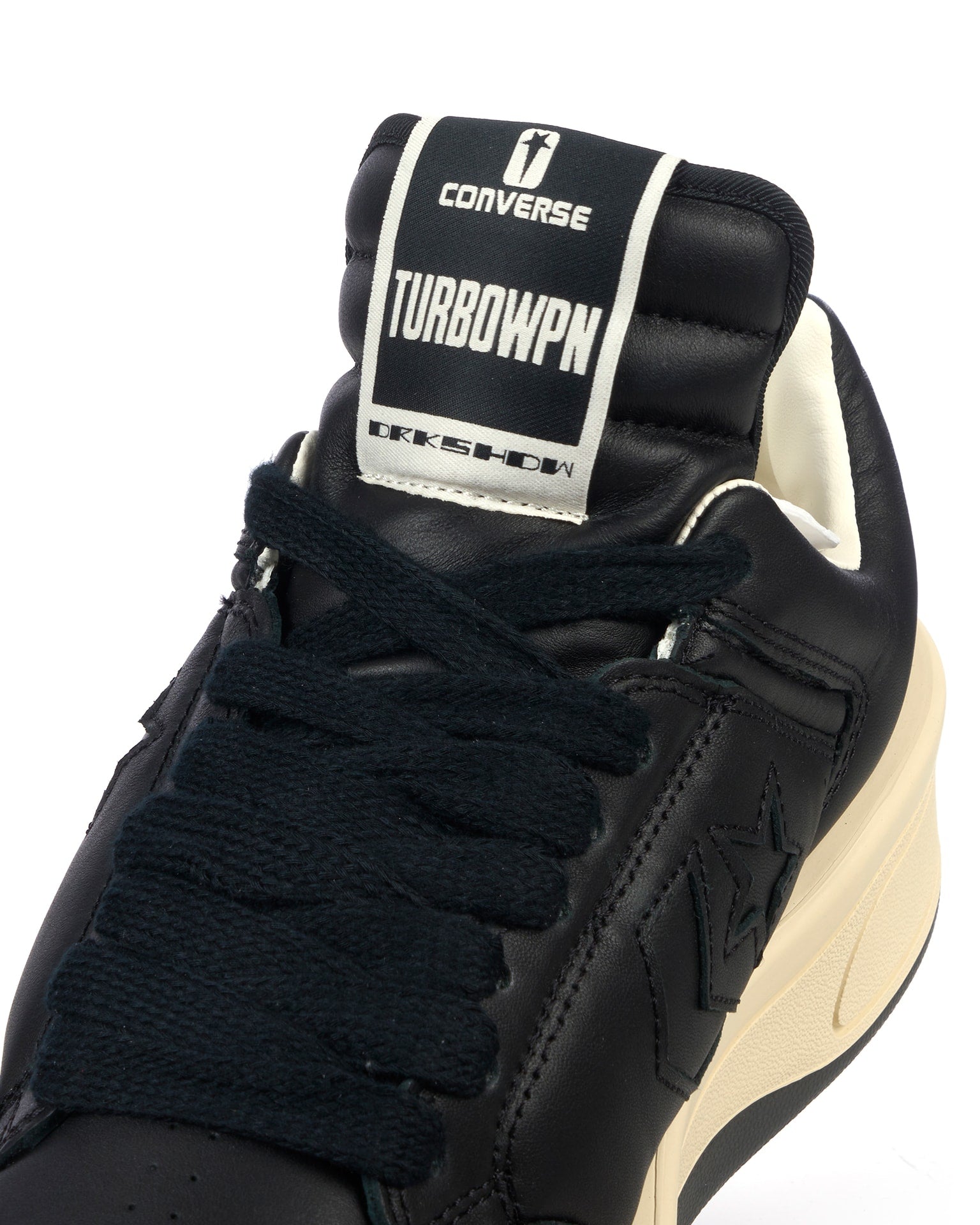 DRKSHDW by Rick Owens | x Converse TURBOWPN OX Black | Concrete