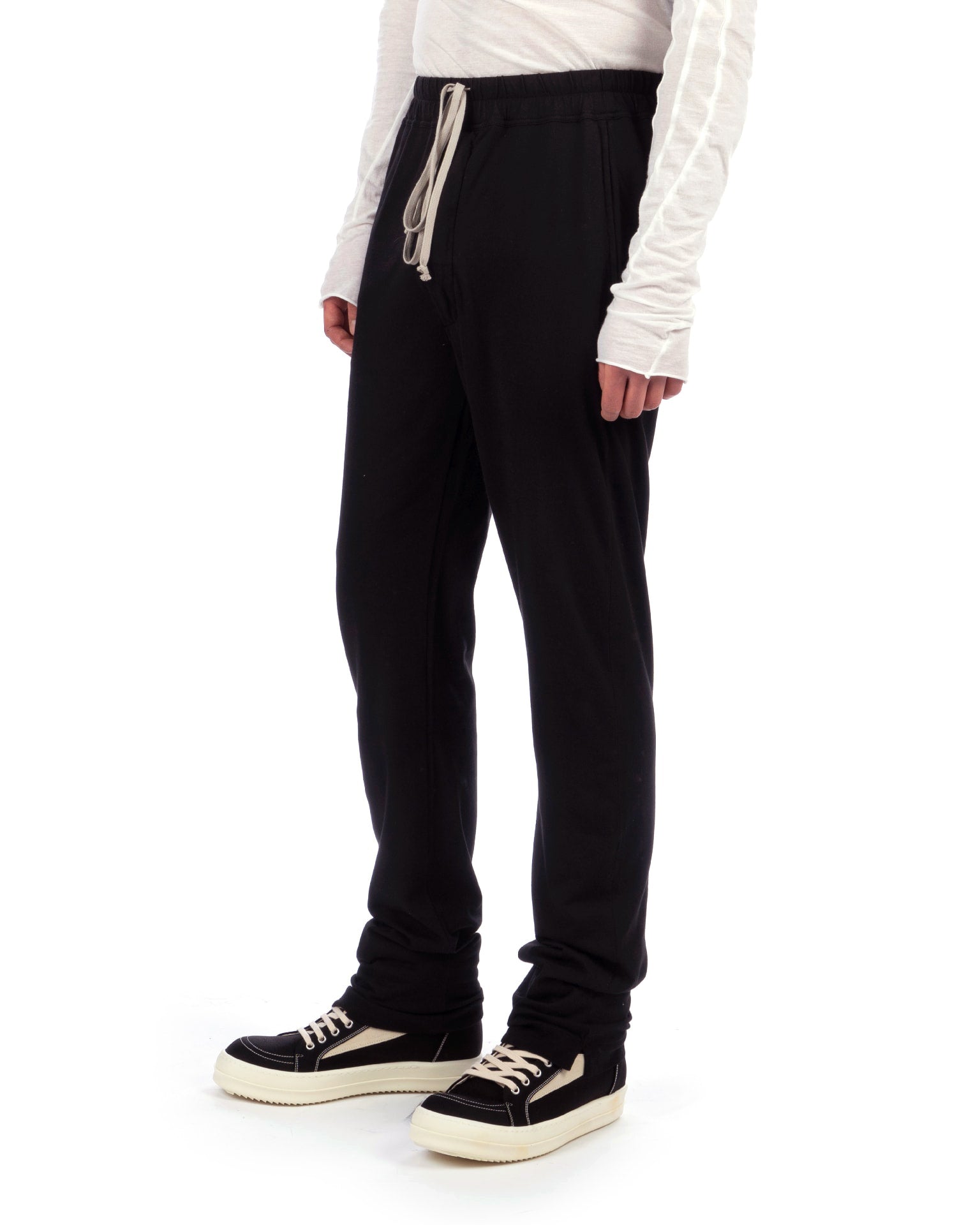 DRKSHDW by Rick Owens | Berlin Drawstring Pants Black | Concrete
