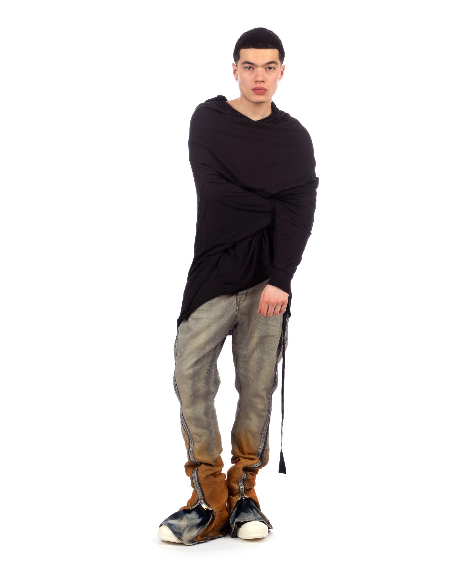 DRKSHDW by Rick Owens | Bolan Banana Denim Sky / Orange | Concrete