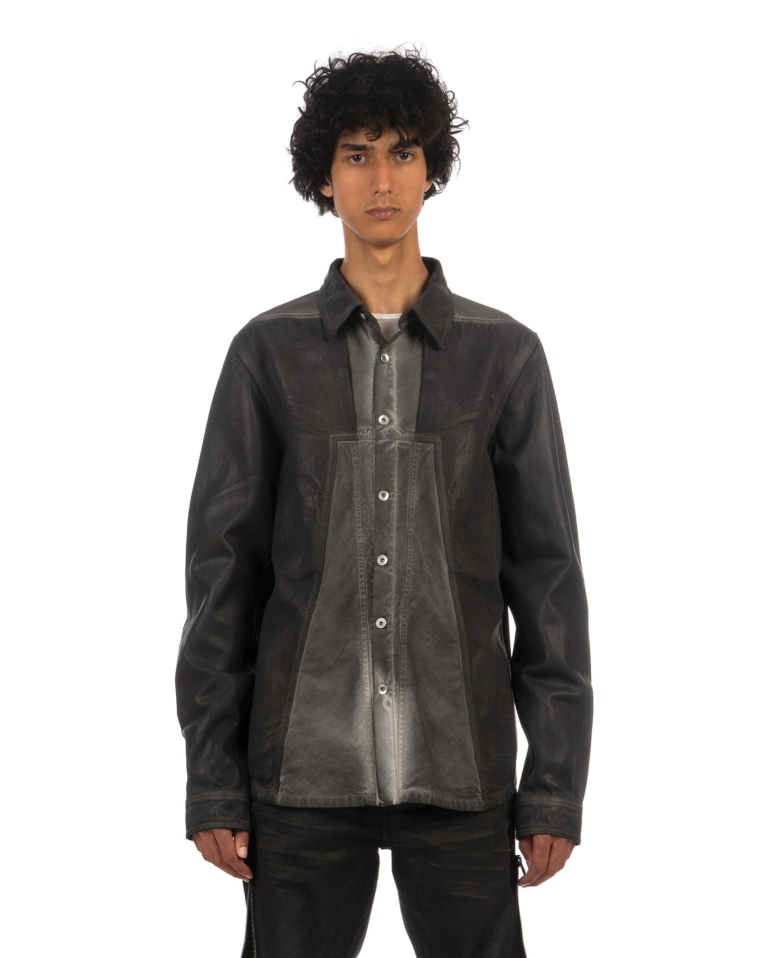 Rick Owens DRKSHDW 07ss tシャツ archive Y2K Rick Owens DRKSHDW x LESS 17 Shrunken Tommy T RN Black