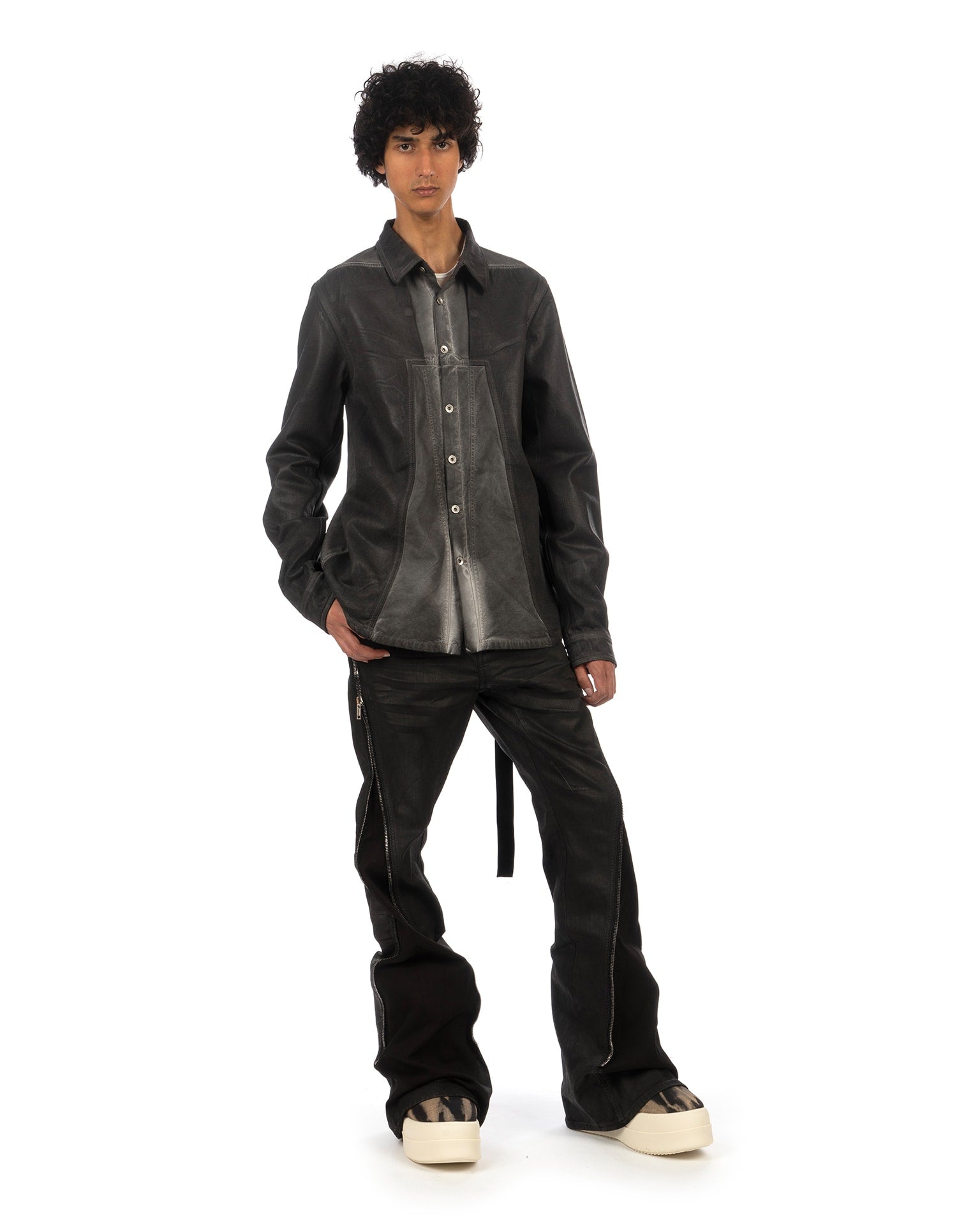 【関税＆送料込み】Rick Owens Drkshdw Hooded Peter Coat Rick Owens DRKSHDW Unisex Hooded Peter Jacket - Feuille Luxury