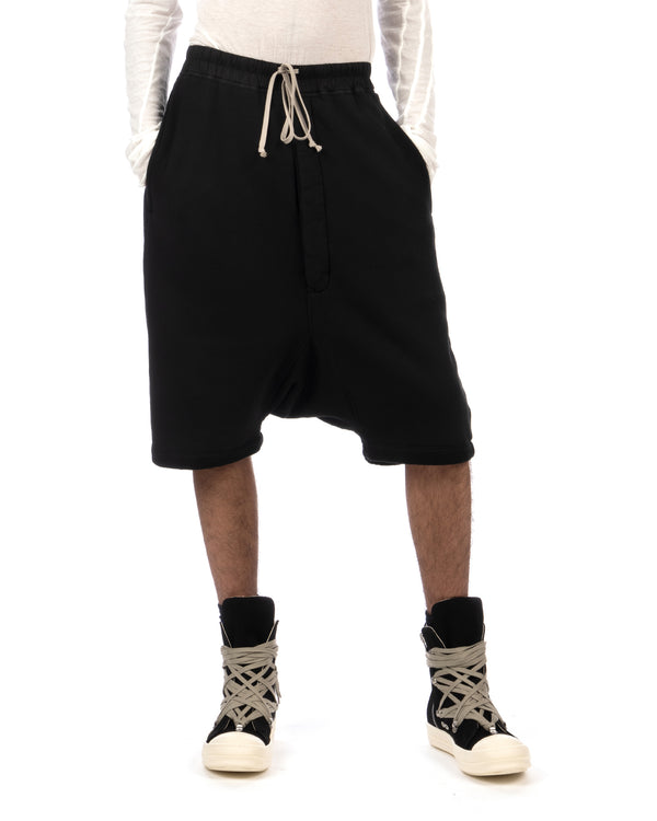 DRKSHDW by Rick Owens | Knit Drawstring Pods Black - Concrete