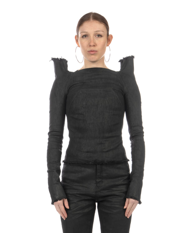 DRKSHDW by Rick Owens | W Tec Top Black Wax - Concrete