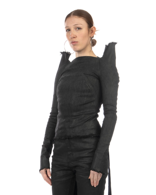 DRKSHDW by Rick Owens | W Tec Top Black Wax - Concrete